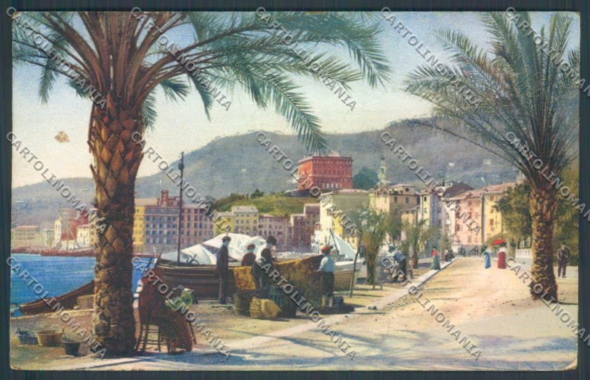 Genova Santa Margherita cartolina ZT4654 – fronte