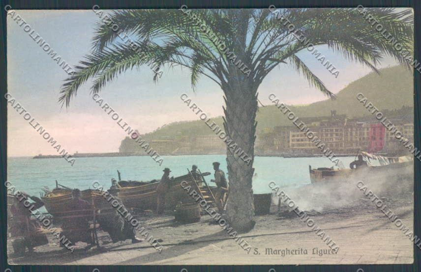 Genova Santa Margherita cartolina ZT4658 – fronte