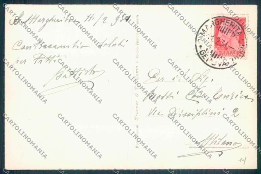 Genova Santa Margherita Foto cartolina ZT4678 – retro