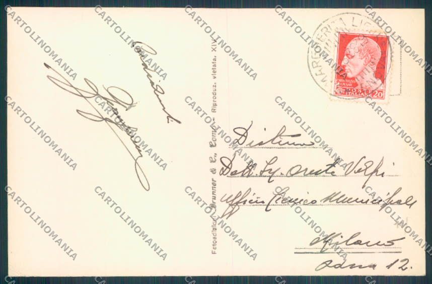 Genova Santa Margherita Foto cartolina ZT4680 – retro
