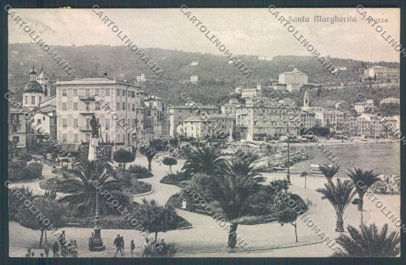 Genova Santa Margherita cartolina ZT4686 – fronte