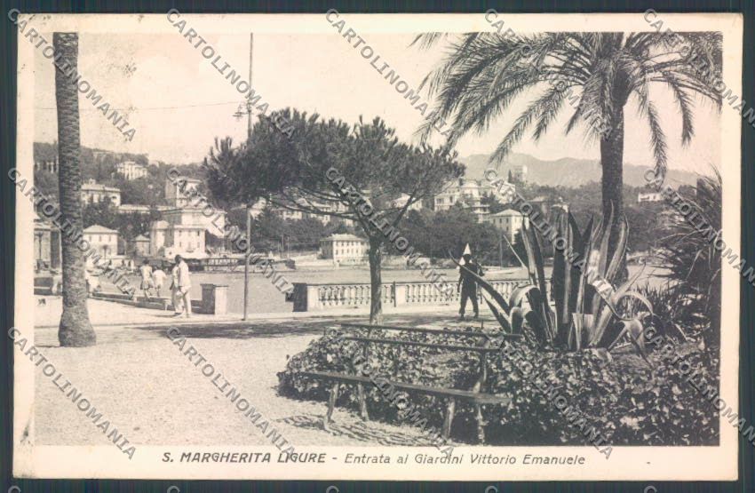 Genova Santa Margherita cartolina ZT4696 – fronte
