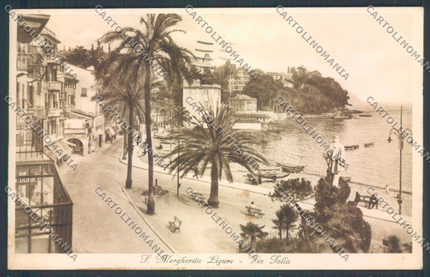 Genova Santa Margherita cartolina ZT4698 – fronte