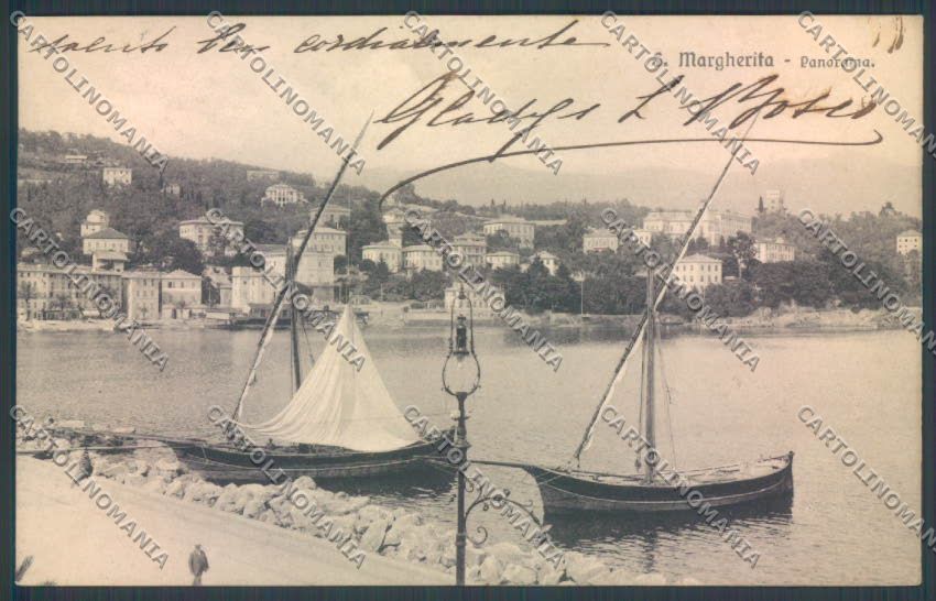 Genova Santa Margherita cartolina ZT4700 – fronte
