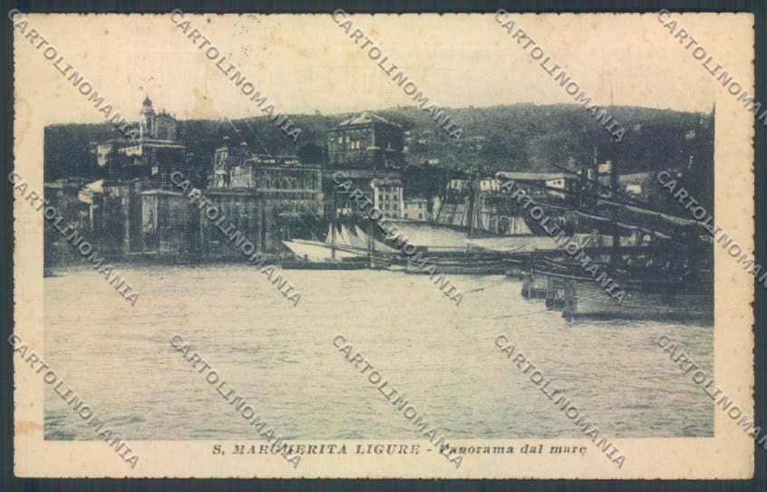 Genova Santa Margherita cartolina ZT4703 – fronte