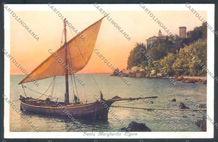Genova Santa Margherita cartolina ZT4705 – fronte