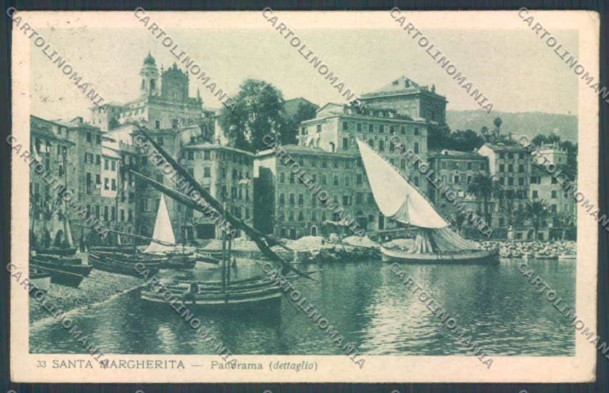 Genova Santa Margherita cartolina ZT4706 – fronte