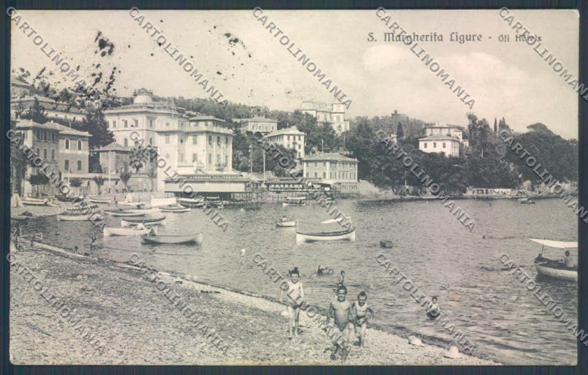 Genova Santa Margherita cartolina ZT4711 – fronte