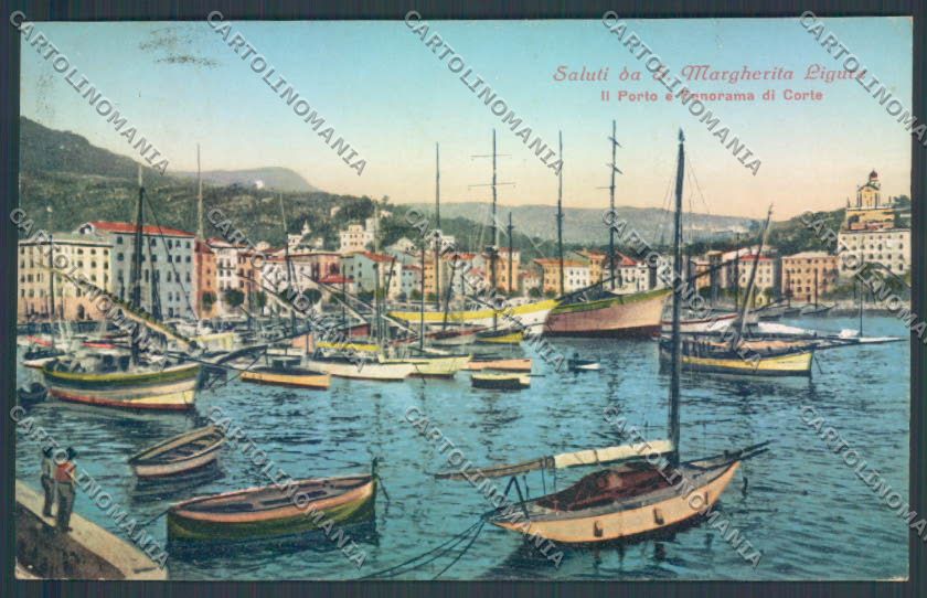 Genova Santa Margherita cartolina ZT4715 – fronte