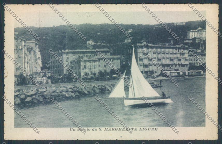 Genova Santa Margherita cartolina ZT4716 – fronte