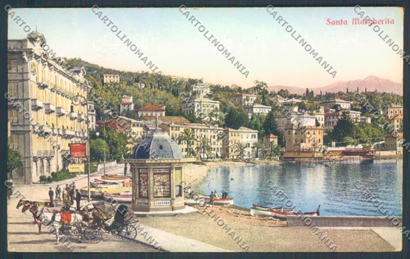 Genova Santa Margherita cartolina ZT4725 – fronte