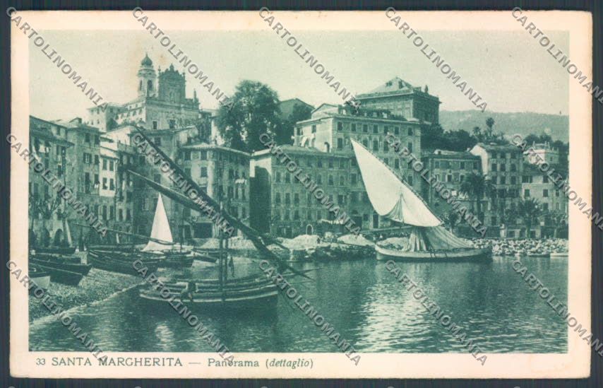 Genova Santa Margherita cartolina ZT4731 – fronte