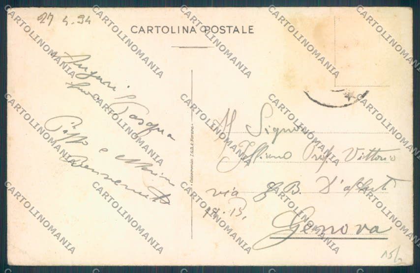 Genova Santa Margherita cartolina ZT4731 – retro