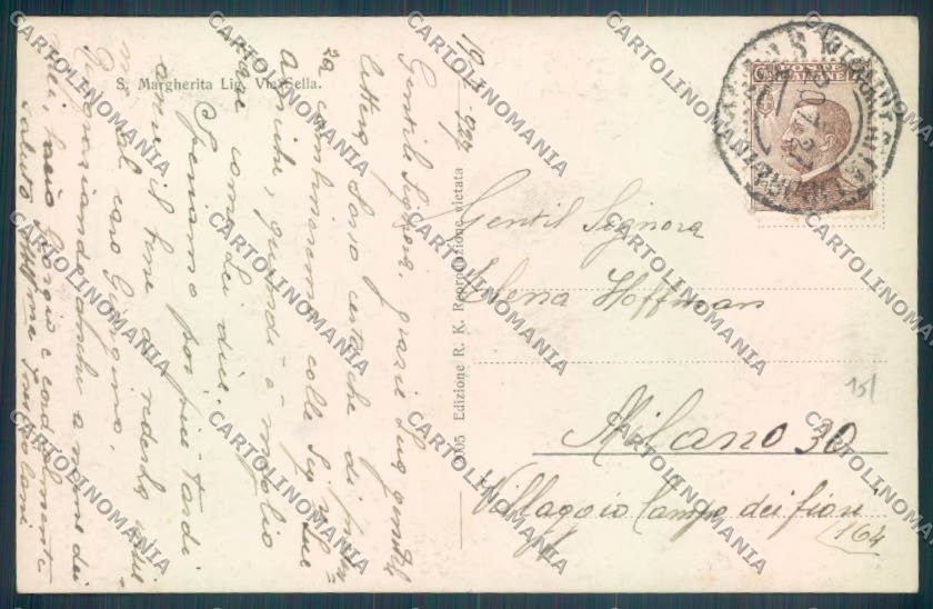 Genova Santa Margherita Foto cartolina ZT4740 – retro