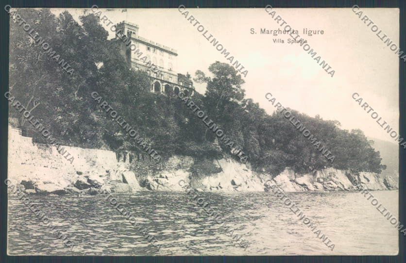 Genova Santa Margherita cartolina ZT4743 – fronte