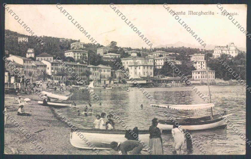Genova Santa Margherita cartolina ZT4745 – fronte