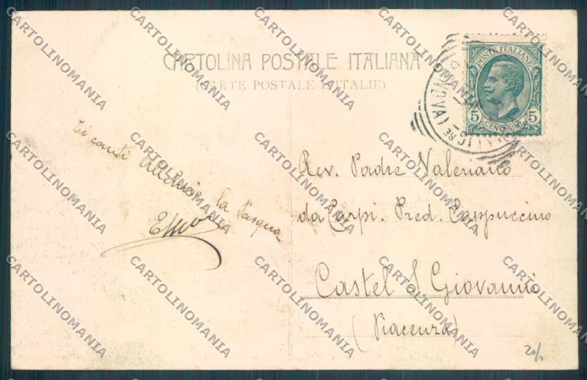 Genova Santa Margherita cartolina ZT4748 – retro