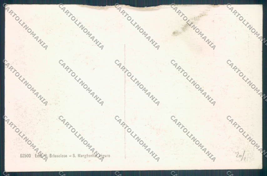 Genova Santa Margherita STRAPPINI cartolina ZT4761 – retro