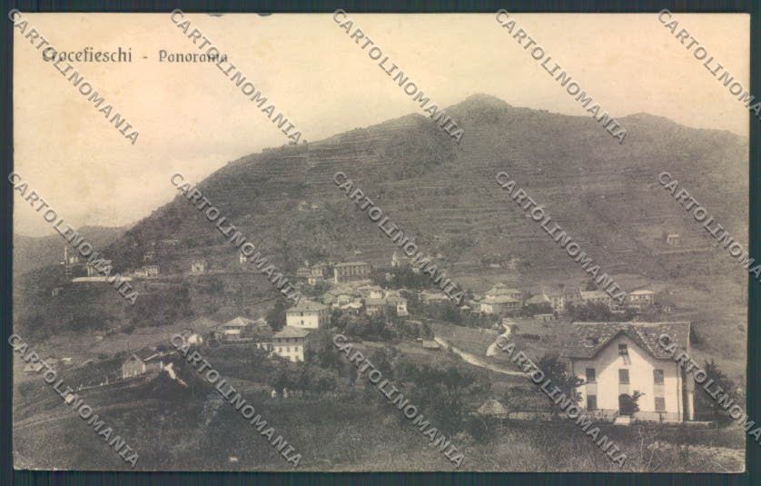 Genova Crocefieschi cartolina ZT4785 – fronte