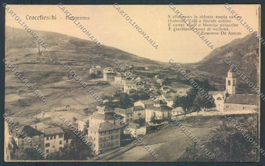 Genova Crocefieschi cartolina ZT4786 – fronte