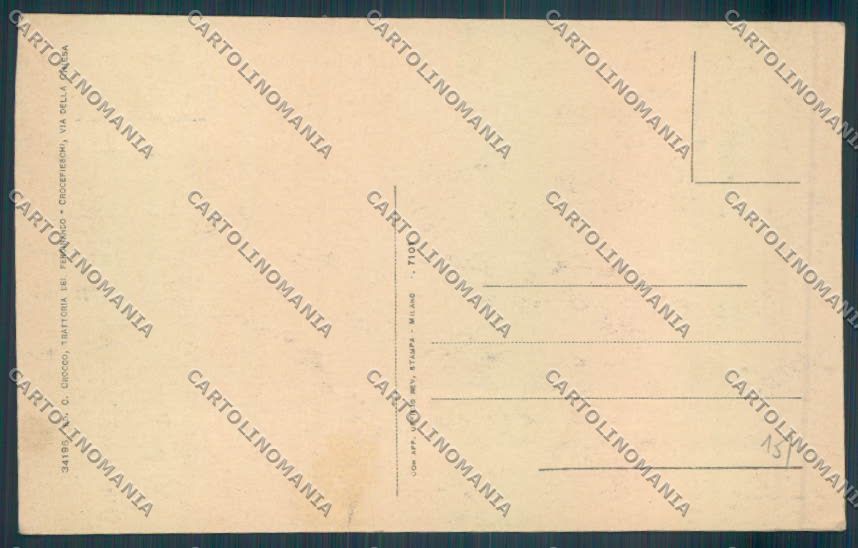 Genova Crocefieschi cartolina ZT4786 – retro