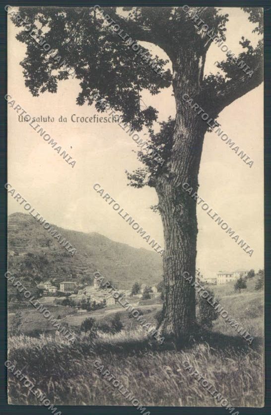Genova Crocefieschi cartolina ZT4787 – fronte