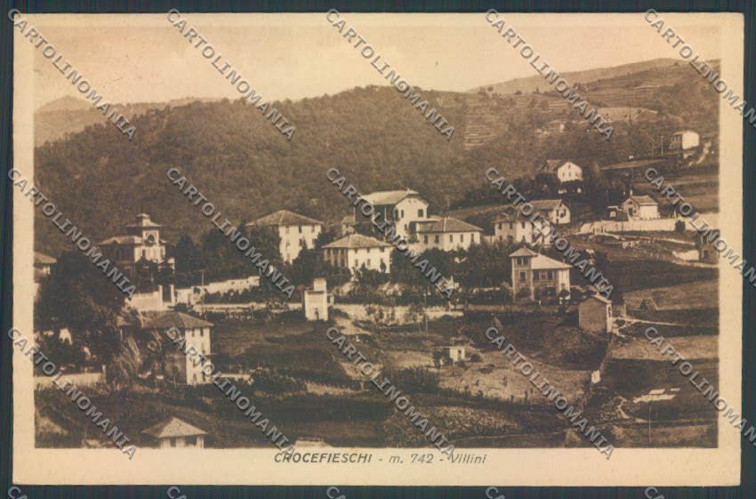 Genova Crocefieschi cartolina ZT4790 – fronte