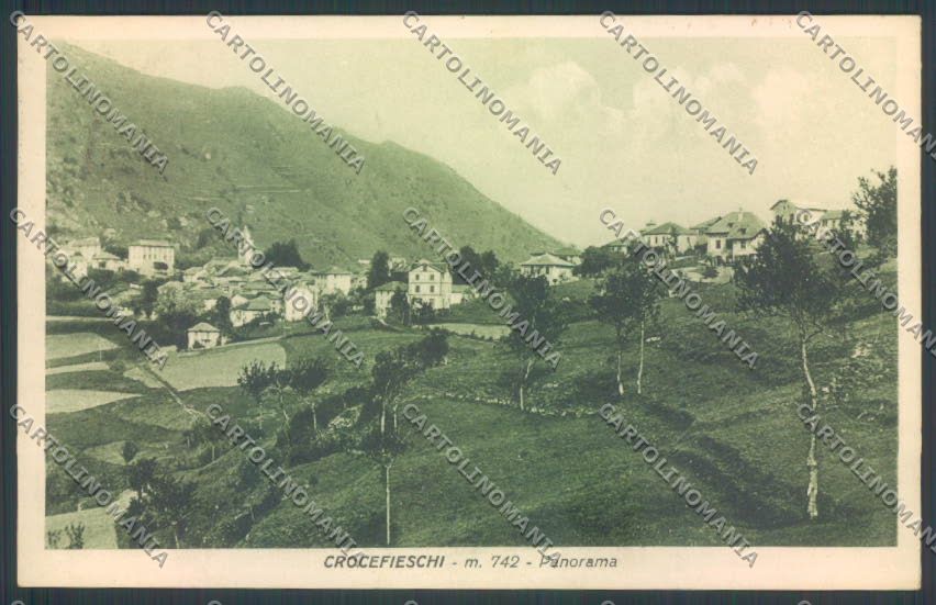 Genova Crocefieschi cartolina ZT4792 – fronte