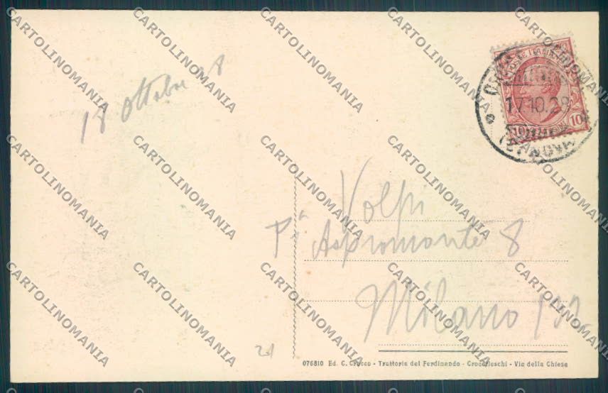 Genova Crocefieschi cartolina ZT4793 – retro