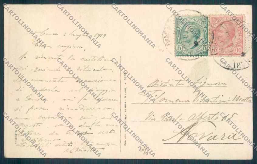 Genova Crocefieschi cartolina ZT4796 – retro