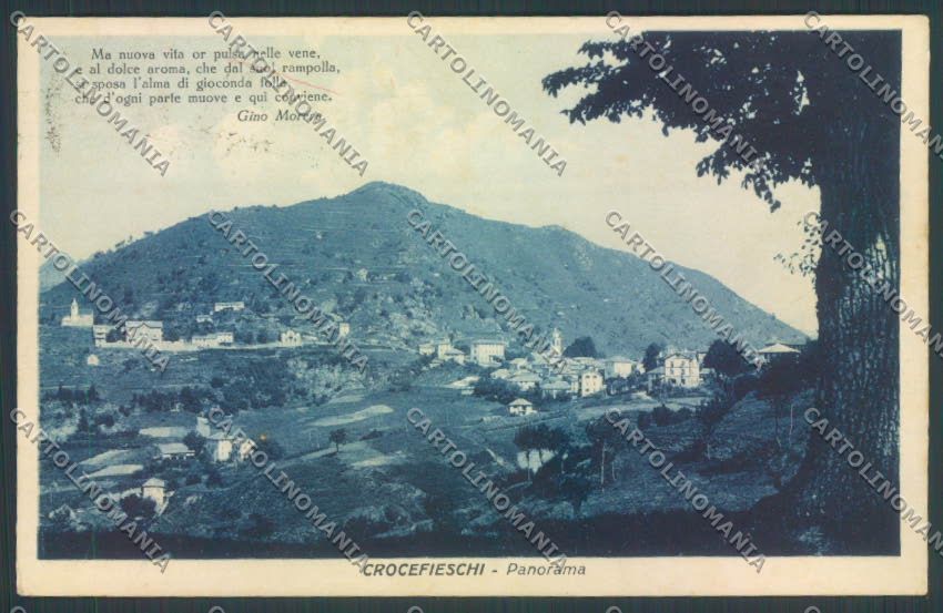 Genova Crocefieschi cartolina ZT4798 – fronte