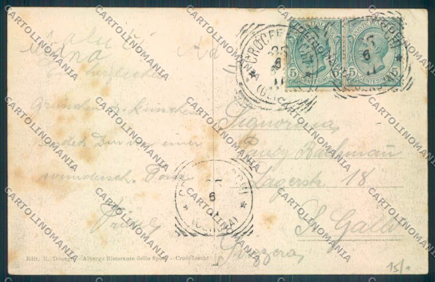 Genova Crocefieschi cartolina ZT4799 – retro