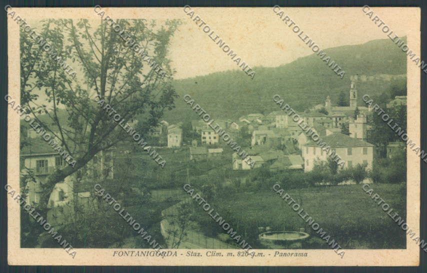 Genova Fontanigorda cartolina ZT4803 – fronte