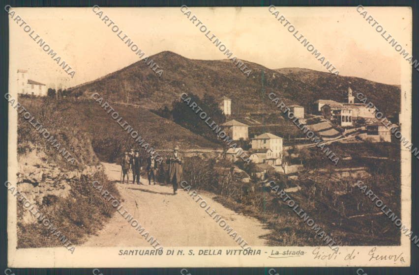 Genova Santuario Vittoria cartolina ZT4811 – fronte