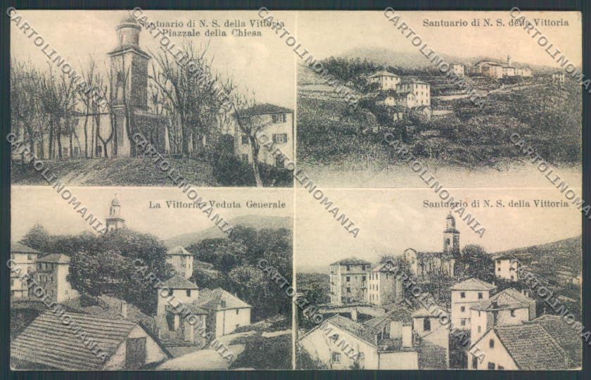 Genova Santuario Vittoria cartolina ZT4813 – fronte