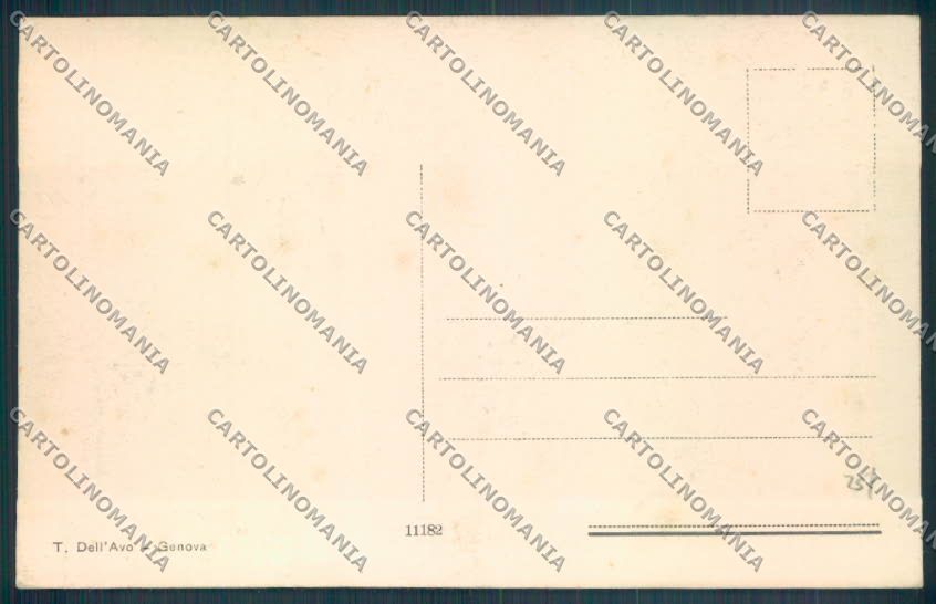 Genova Santuario Vittoria cartolina ZT4813 – retro
