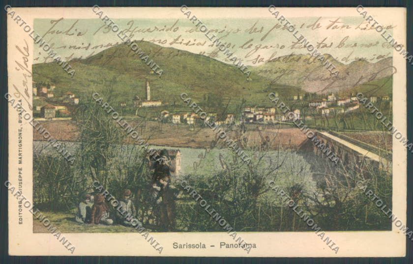 Genova Sarissola cartolina ZT4817 – fronte
