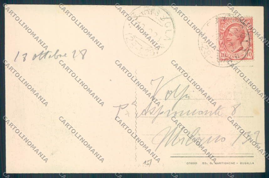 Genova Sarissola cartolina ZT4818 – retro