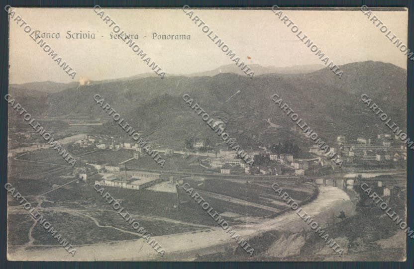 Genova Ronco Scrivia ABRASA cartolina ZT4835 – fronte