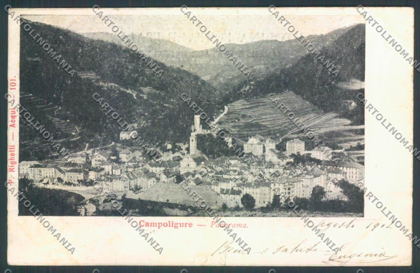 Genova Campo Ligure STRAPPINO cartolina ZT4846 – fronte