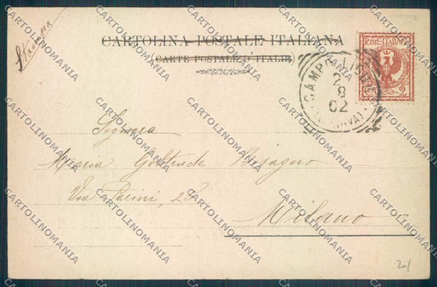 Genova Campo Ligure STRAPPINO cartolina ZT4846 – retro