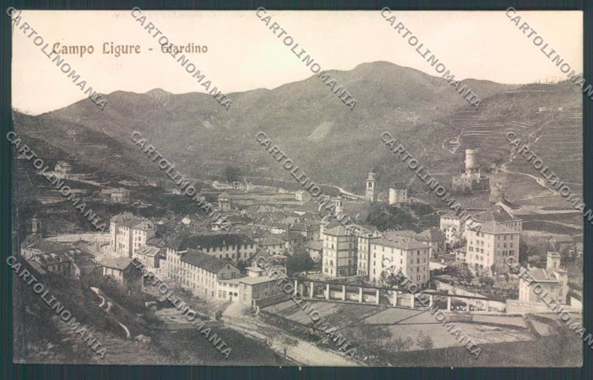 Genova Campo Ligure cartolina ZT4847 – fronte