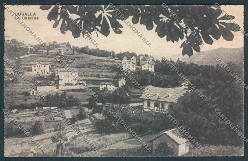 Genova Busalla cartolina ZT4851 – fronte