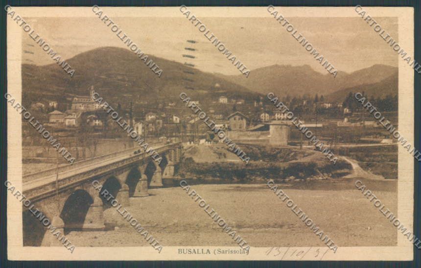 Genova Busalla cartolina ZT4852 – fronte