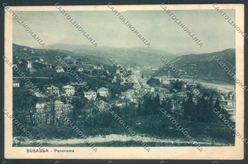 Genova Busalla cartolina ZT4859 – fronte