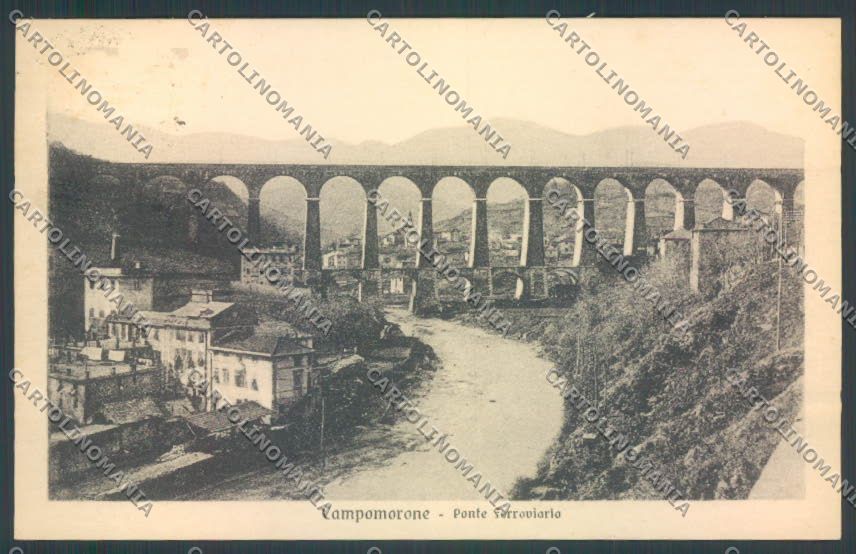 Genova Campomorone cartolina ZT4862 – fronte