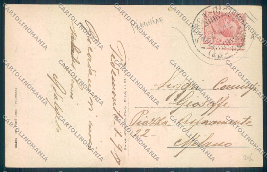 Genova Pedemonte PIEGHINE cartolina ZT4870 – retro