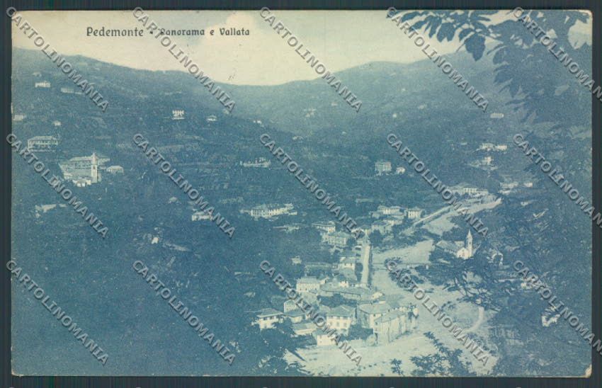 Genova Pedemonte cartolina ZT4871 – fronte