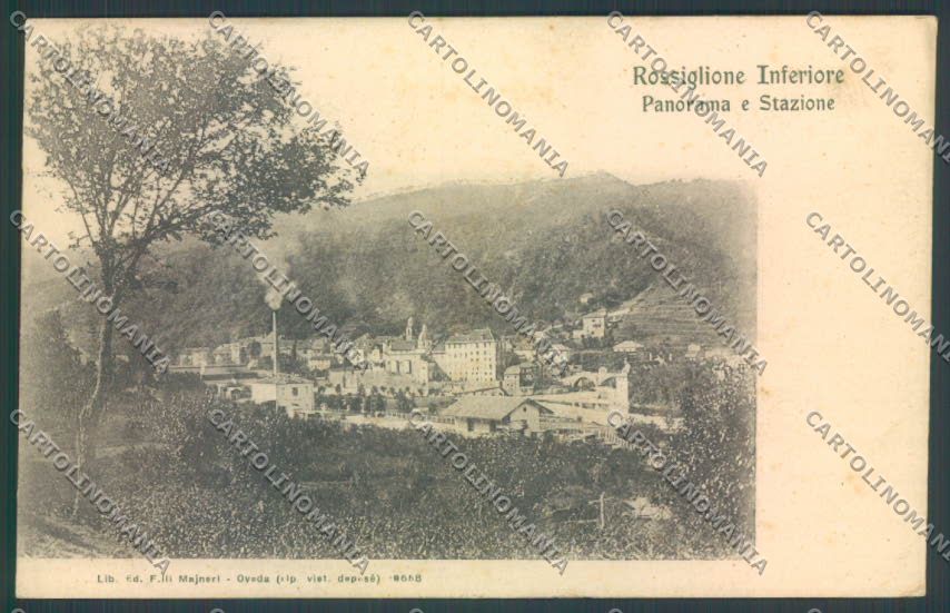 Genova Rossiglione Stazione cartolina ZT4876 – fronte