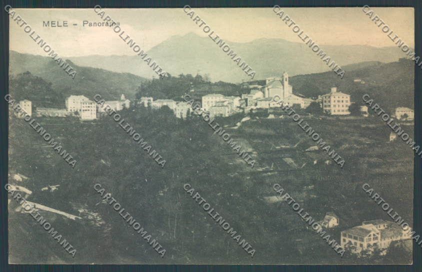 Genova Mele cartolina ZT4881 – fronte